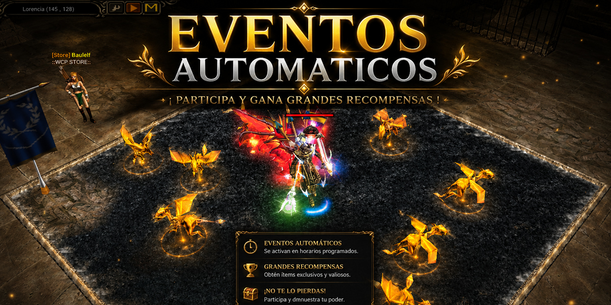 Eventos Autom&aacute;ticos