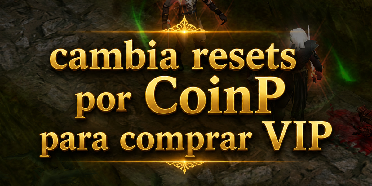 Cambia Resets por CoinP